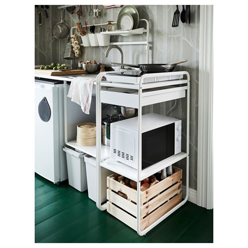 IKEA - SUNNERSTA, organizer unit, white, 56x38 cm