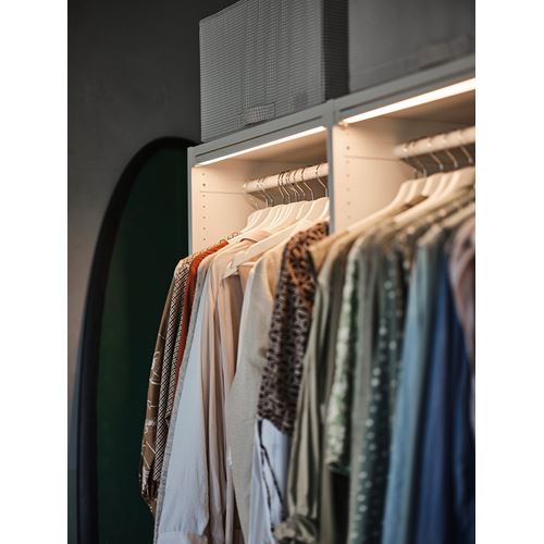 IKEA - SKYDRAG/TRADFRI RODRET, aydınlatma seti, beyaz, 60/40 cm