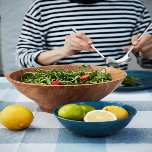 IKEA - GRONSAKER, serving bowl, bamboo, 28 cm