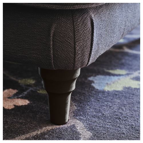 IKEA - ESSEBODA, sofa leg, brown, 12 cm