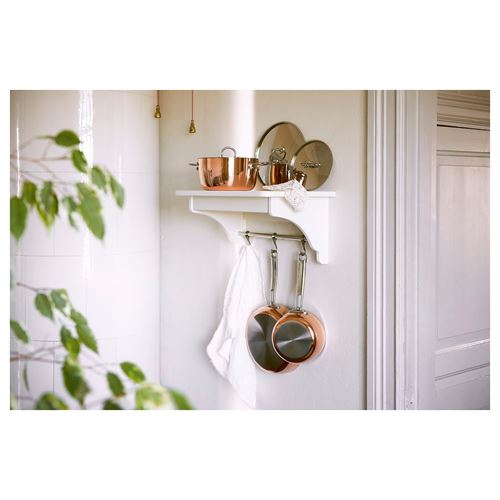 IKEA - TORNVIKEN, duvar rafı, kırık beyaz, 50 cm