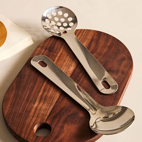 IKEA - KRÖSAMOS, servis takımı, paslanmaz çelik, 23 cm