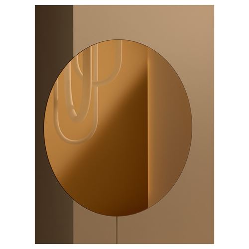 IKEA - VARMBLIXT, wall lamp, bronze-colour