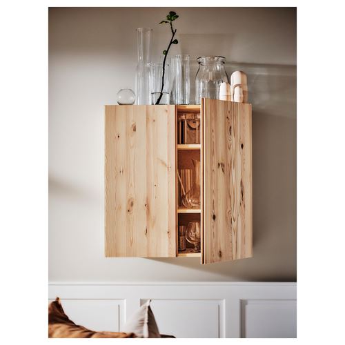 IKEA - IVAR, cabinet with door, pine, 80x30x83 cm