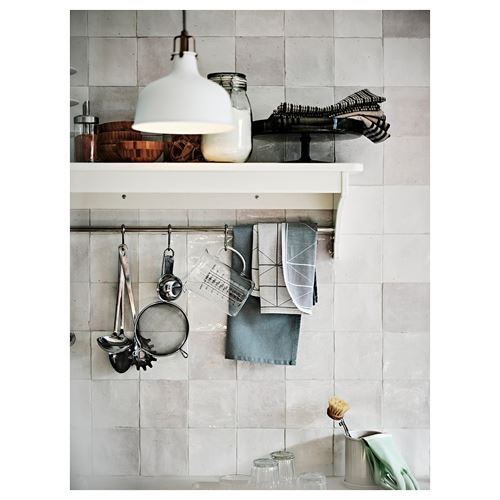 IKEA - TORNVIKEN, duvar rafı, kırık beyaz, 120 cm