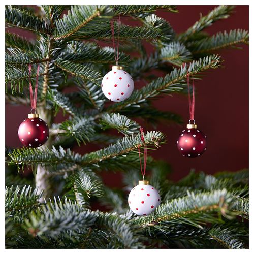 IKEA - VINTERFINT, tree ornament, mixed colours, 5 cm