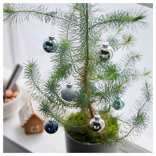 IKEA - VINTERFINT, tree ornament, mixed colours, 3.5 cm