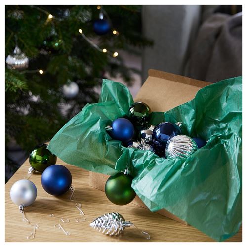 IKEA - VINTERFINT, tree ornament, mixed colours