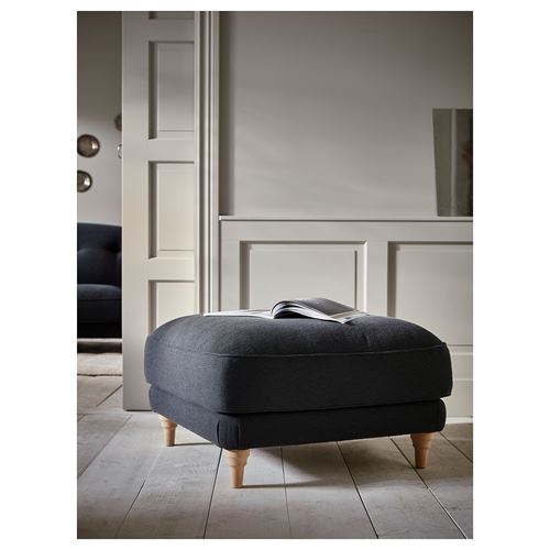 IKEA - ESSEBODA, pouffe, knaback anthracite