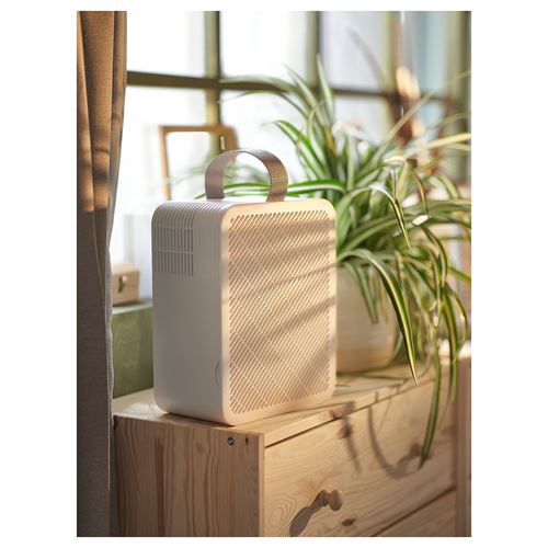 IKEA - UPPATVIND, air purifier, white, 28x12.5x22.5 cm