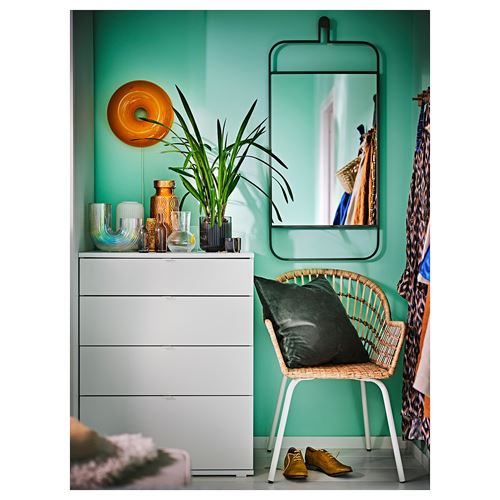 IKEA - GRANVAG, wall mirror, green, 50x110 cm