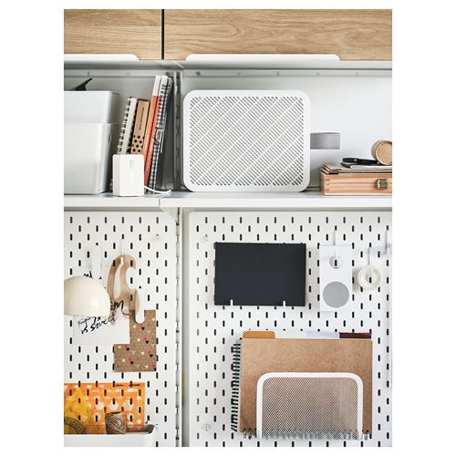 IKEA - UPPATVIND, air purifier, white, 28x12.5x22.5 cm