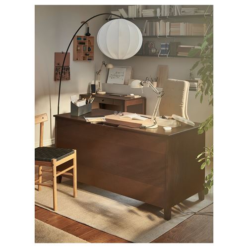 IKEA - IDANAS, desk, brown, 152x70 cm