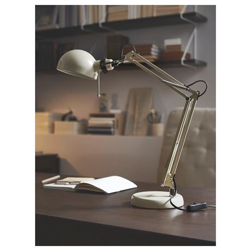 IKEA - FORSA, work lamp, beige