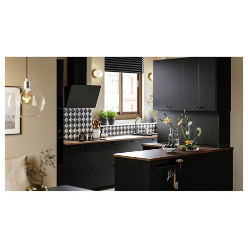 IKEA - NYDALA, knob, black, 16 mm