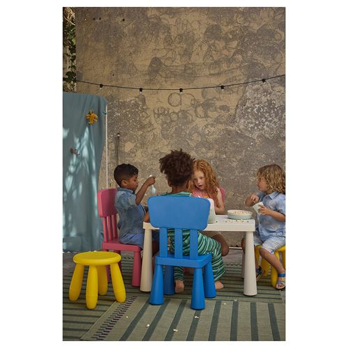 IKEA - MAMMUT, children's stool, yellow