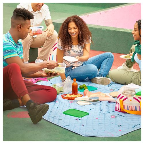 IKEA - ÖMSESIDIG, soğutucu çanta, çok renkli-desenli, 38x26x22 cm