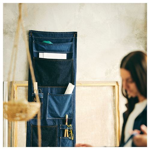 IKEA - MAVINN, asılabilir düzenleyici, mavi, 45x110 cm