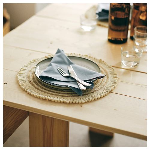 IKEA - MAVINN, kumaş peçete, mavi, 45x45 cm