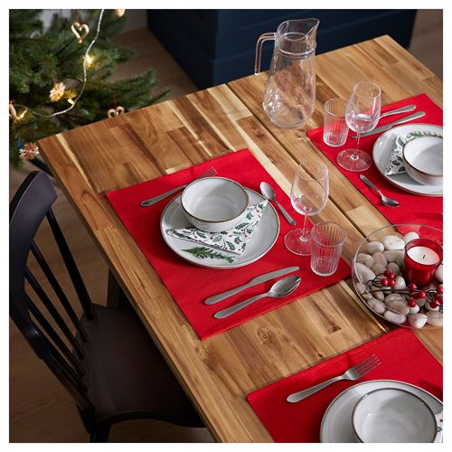 IKEA - VINTERFINT, place mat, red, 45x35 cm