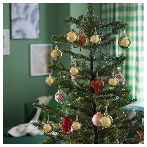 IKEA - VINTERFINT, tree ornament, golden colour