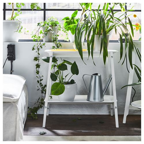 IKEA - ALPVIDE, plant stand, white, 63 cm