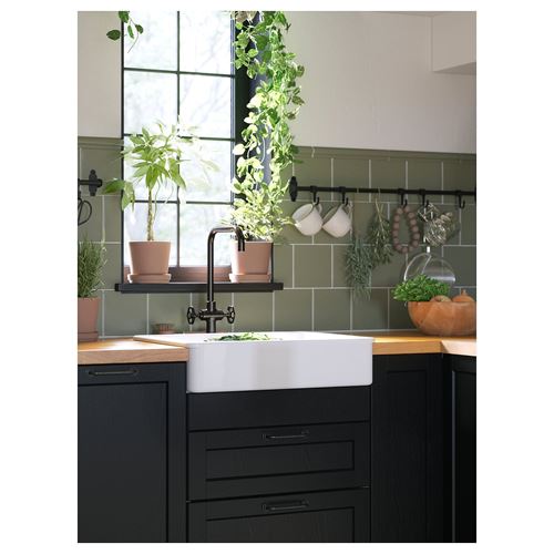 IKEA - KARLBY, tezgah, meşe kaplama, 186x3,8 cm