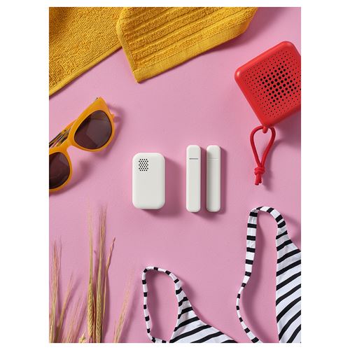 IKEA - BADRING, su sızıntısı sensörü, beyaz, 2x7x4 cm