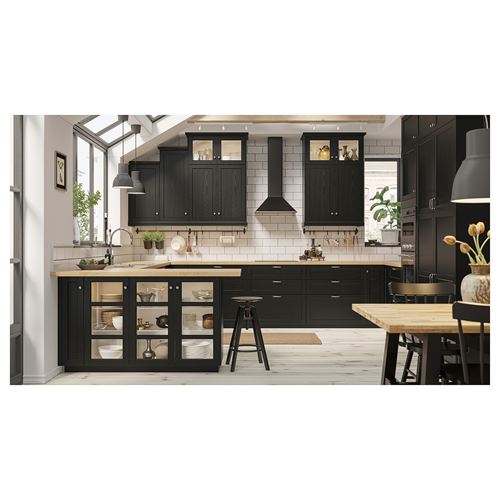 IKEA - SALJAN, worktop, oak effect-laminate, 186x3,8 cm