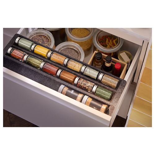 IKEA - UPPDATERA, drawer organizer, grey, 60 cm