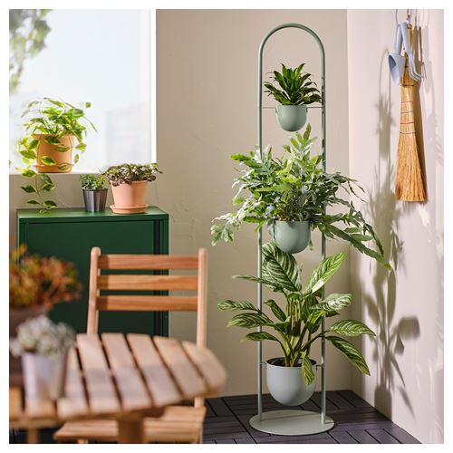 IKEA - DAKSJUS, plant stand, green, 162 cm