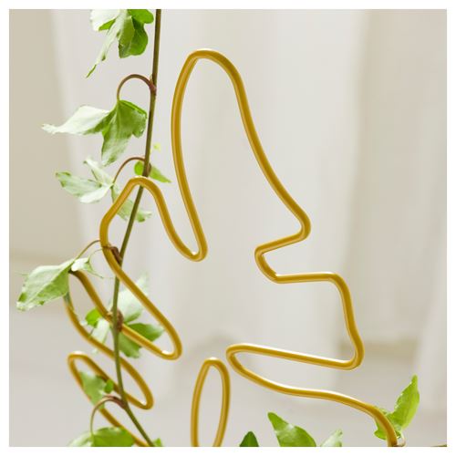 IKEA - DAKSJUS, bitki desteği, siyah-sarı