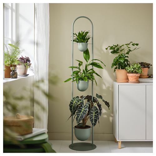 IKEA - DAKSJUS, plant stand, green, 162 cm