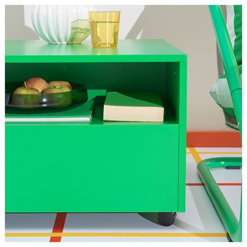 IKEA - GARNANAS, coffee table, green, 65x65 cm