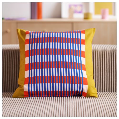 IKEA - TESAMMANS, lace pillow cover, multicolour, 50x50 cm