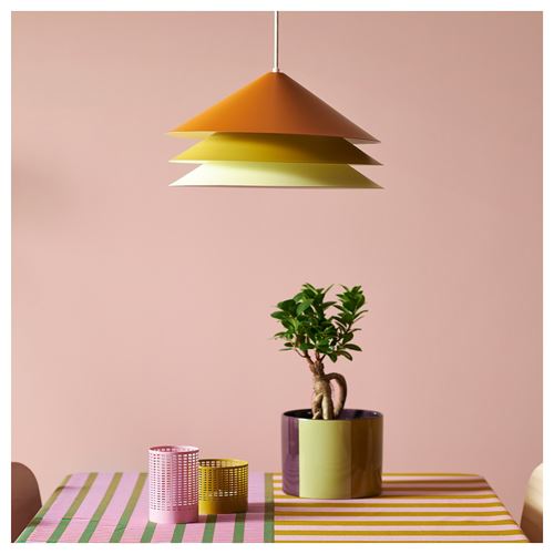 IKEA - TESAMMANS, pendant lamp shade, multicolour, 35 cm