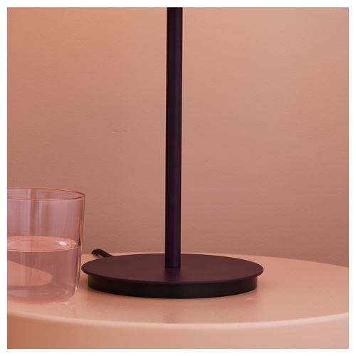 IKEA - TESAMMANS, table lamp base, purple, 30 cm