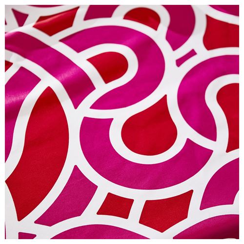 IKEA - SÖTRÖNN, masa örtüsü, kırmızı-pembe, 145x240 cm