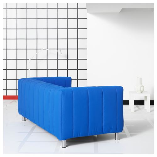 IKEA - KLIPPAN, 2-seat sofa, langban bright blue