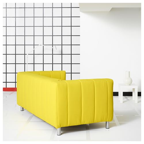 IKEA - KLIPPAN, 2-seat sofa, langban bright yellow