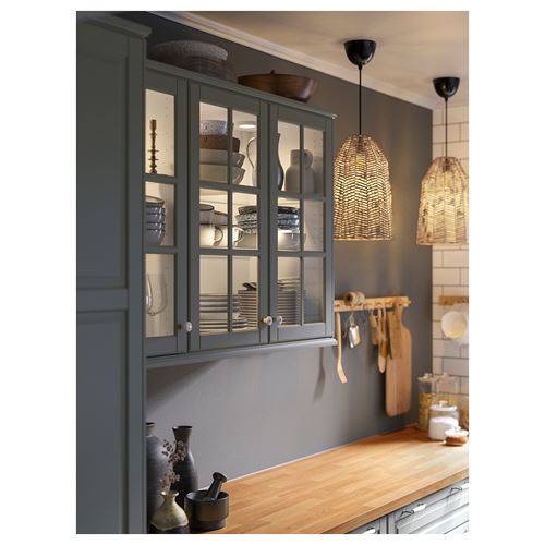 IKEA - SALJAN, worktop, oak effect-laminate, 186x3,8 cm