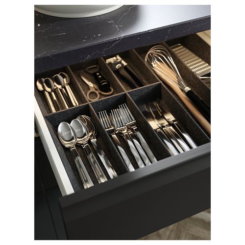 IKEA - UPPDATERA, çekmece düzenleyici, gri, 60 cm