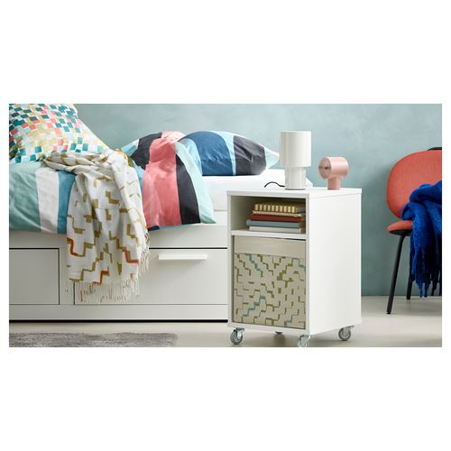 IKEA - SPETSBOJ, table lamp, white, 22 cm