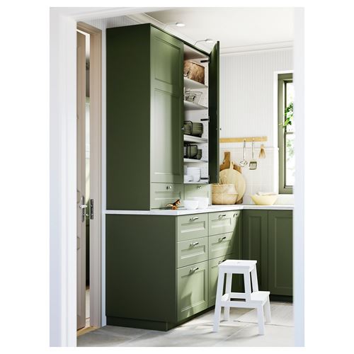 IKEA - EKBACKEN, tezgah, beyaz canlı mermer etkisi-laminat, 186x2,8 cm