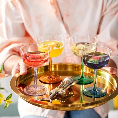 IKEA - TJARLEK, bardak seti, çok renkli, 30 cl