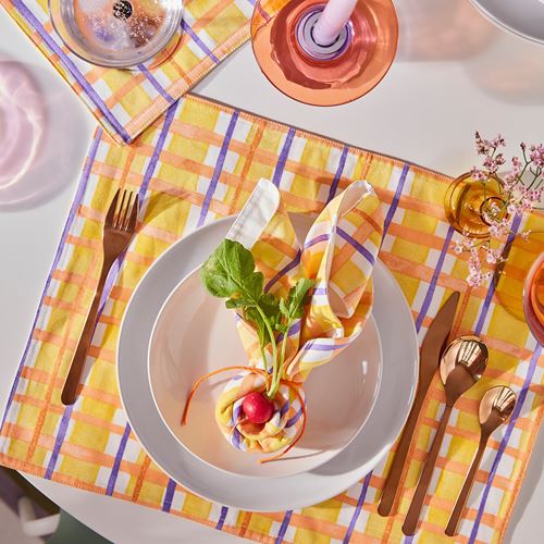 IKEA - TJARLEK, amerikan servis, çok renkli, 35x45 cm