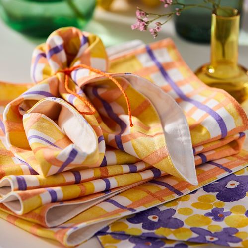 IKEA - TJARLEK, amerikan servis, çok renkli, 35x45 cm