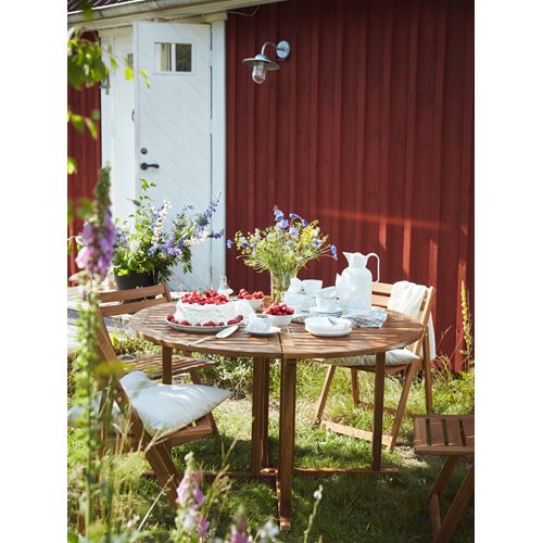 IKEA - NAMMARÖ, katlanabilir sandalye, açık kahverengi