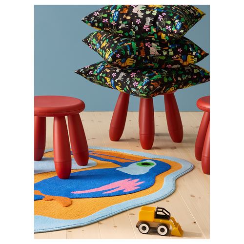 IKEA - NATTHAGER, kırlent kılıfı, çok renkli, 50x50 cm