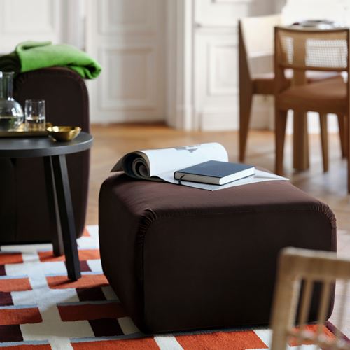 IKEA - STOCKHOLM 2025, pouffe, alhamn dark brown